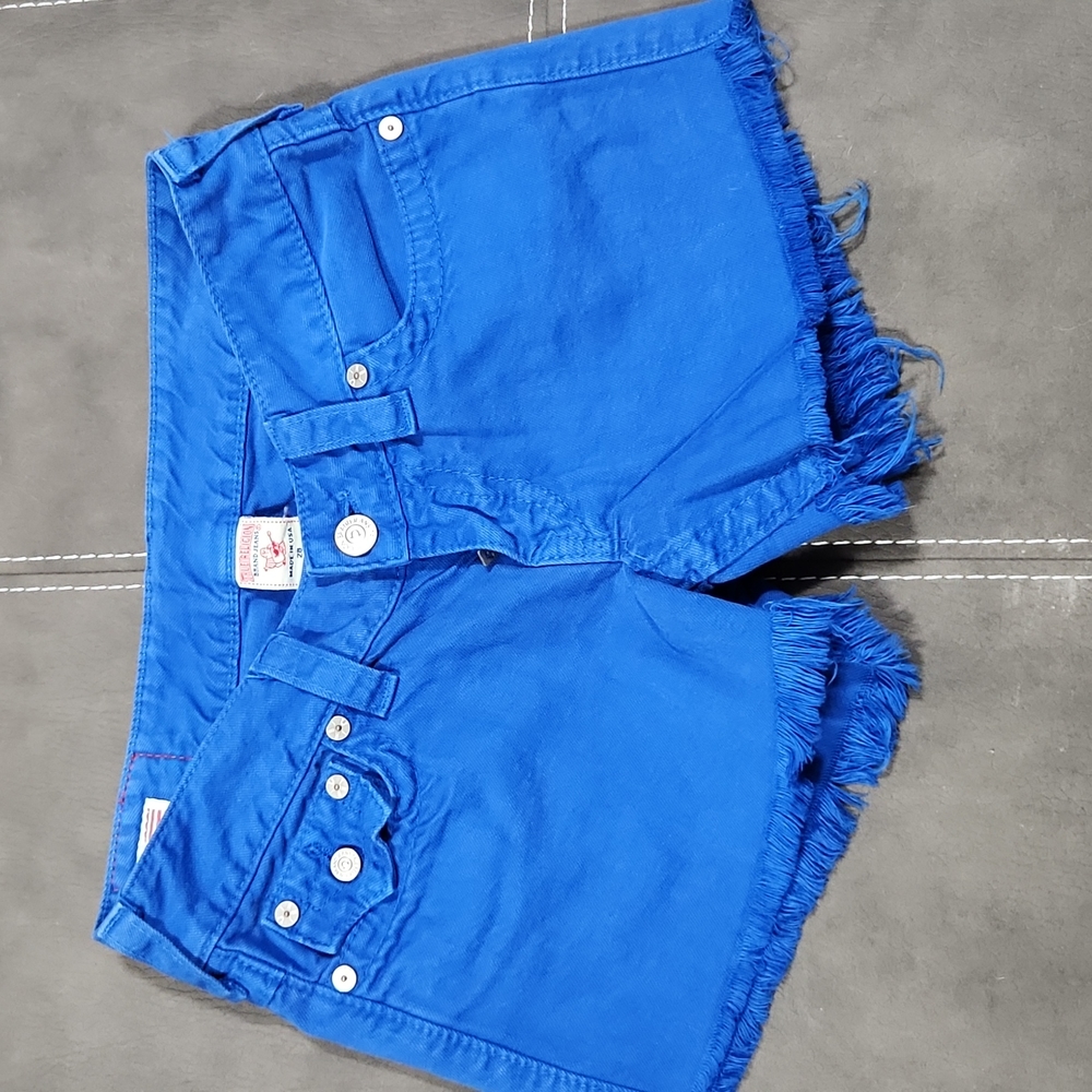 True Religion denim shorts